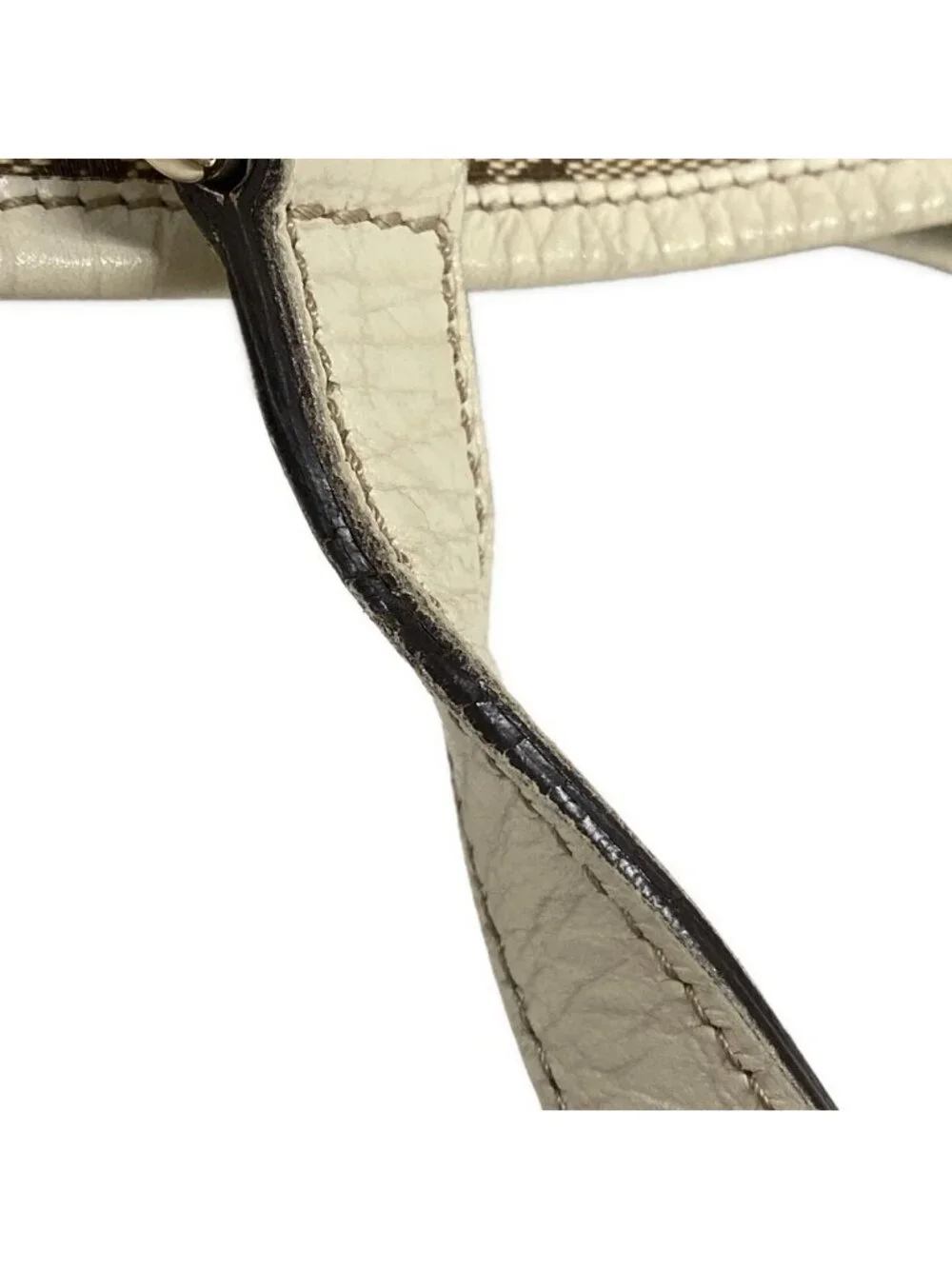 Gucci Tote GG Pattern Sherry Beige Ivory Multi Leather - Picture 12 of 15